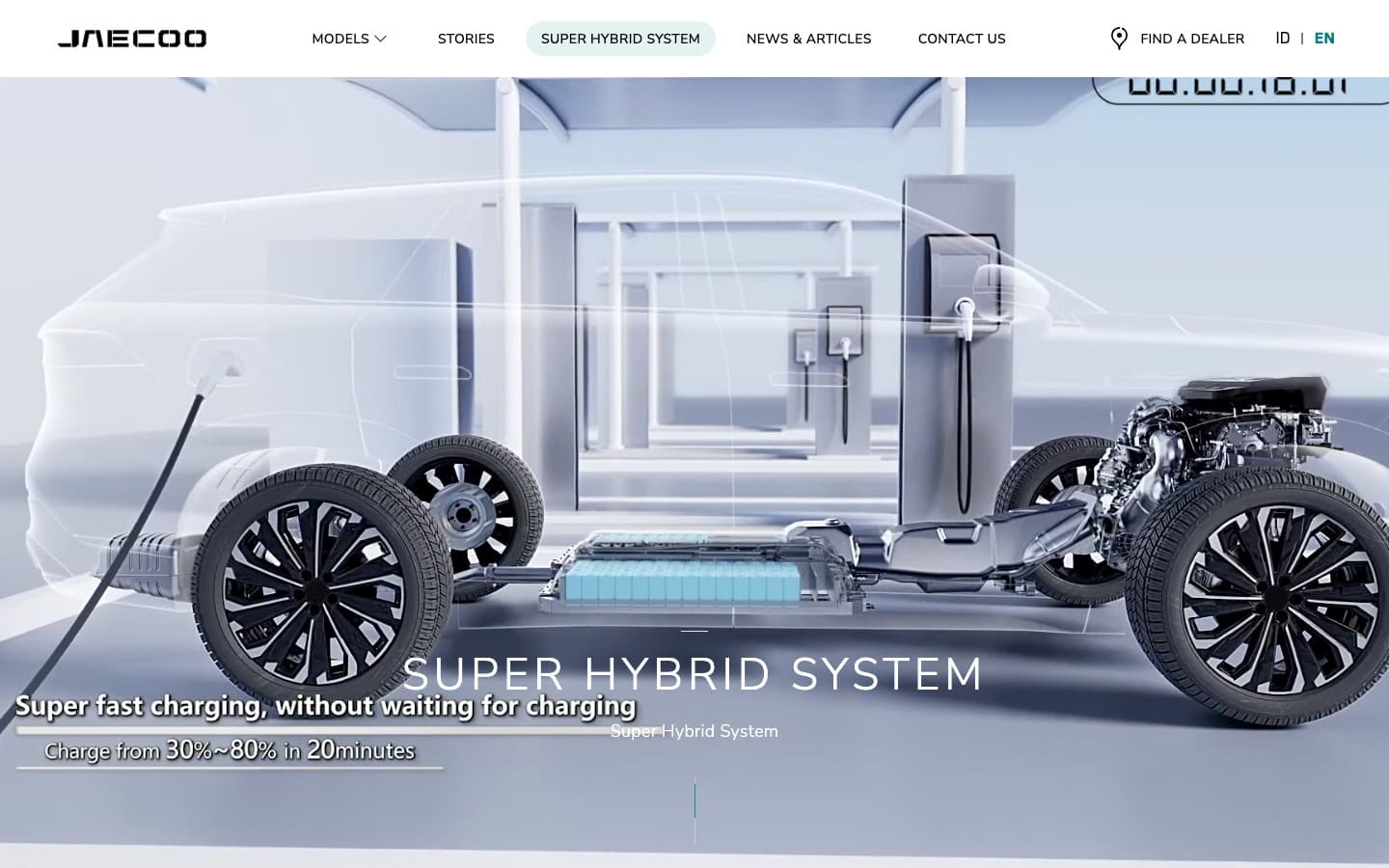 JAECOO — SUPER HYBRID SYSTEM
